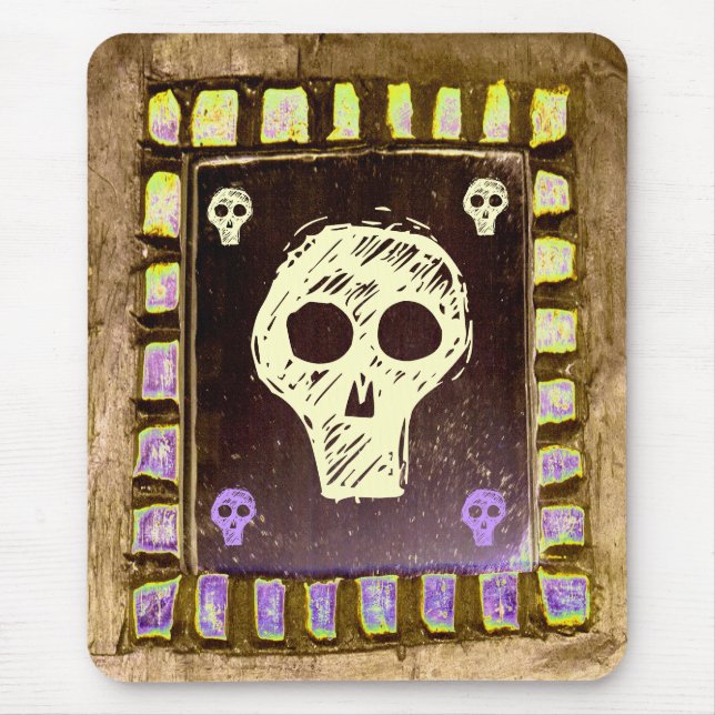 Hallowed Skull Mouse Mat (Front)