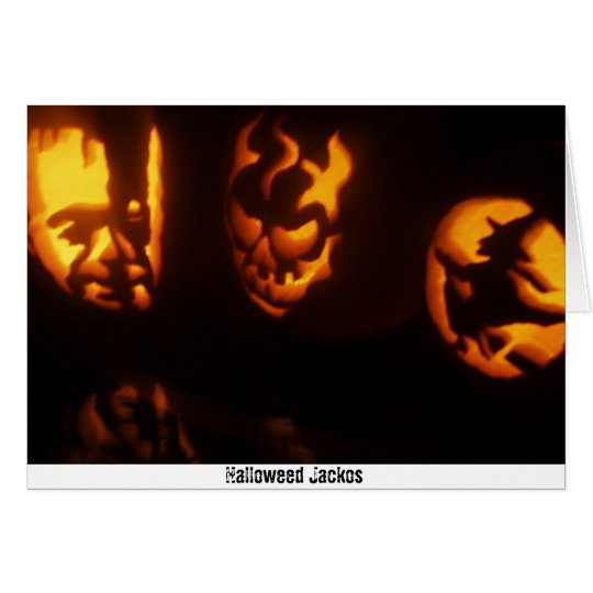 Halloweed Jackos Card