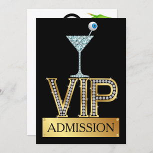 HALLOWEEEN VIP Admission Invitation