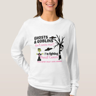 Halloween 1 Breast Cancer Warrior T-Shirt