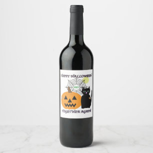 Halloween 2021 wine label