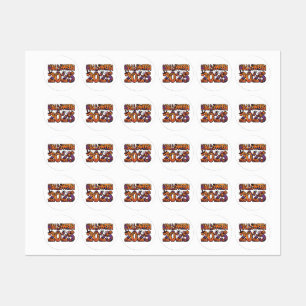 Halloween 2025 – Colorful Cartoon Cutout Sticker