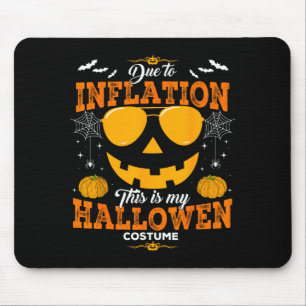 Halloween 2025 Funny Pumpkin Spooky Costume Mouse Mat
