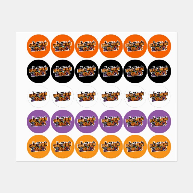 Halloween 2025 Magic – Festive Pumpkin (Sheet)
