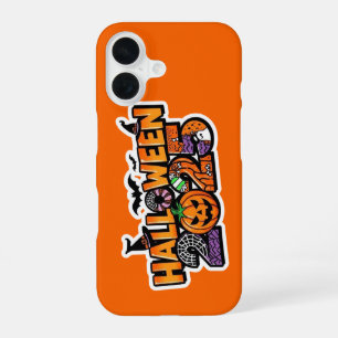 Halloween 2025 Magic – Festive Pumpkin iPhone 16 Case