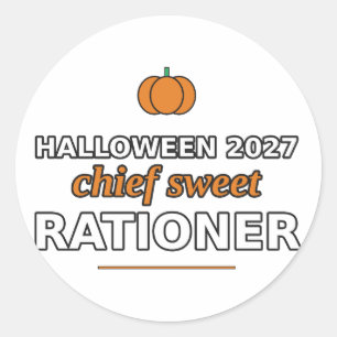 Halloween 2027: Chief Sweet Rationer Sticker