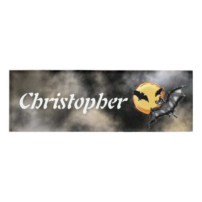 Halloween #2 name tag (Front)