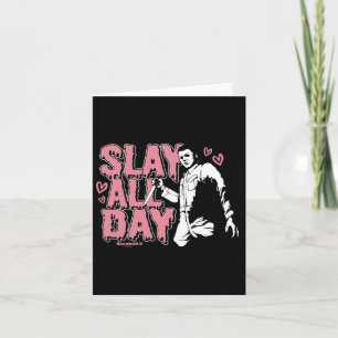Halloween 2 Valentine's Day Michael Myers Slay All Card
