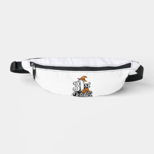 Halloween 31st October Typography Shirt Design_1 Bum Bags