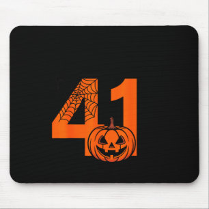 Halloween 41 Forty One Four Meme Slang Birthday 41 Mouse Mat