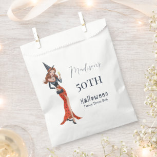 Halloween 50 th Birthday Party Favour Bags