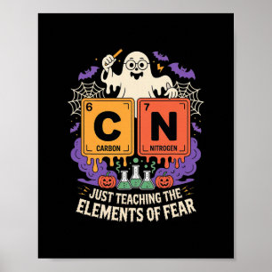 Halloween 67 Meme Science Chemistry Teacher Period Poster