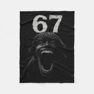 Halloween 67 Scp Horror Face Y Costume Shirt Horro Fleece Blanket