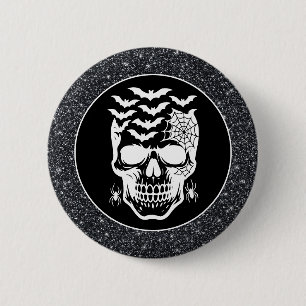 Halloween 6 cm round badge