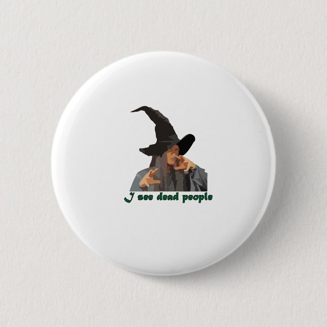 Halloween 6 Cm Round Badge (Front)