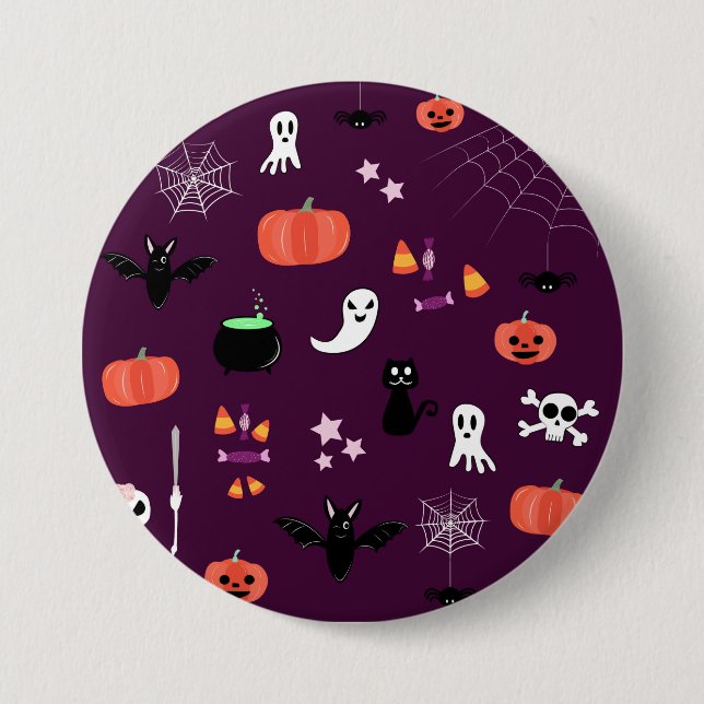 Halloween 7.5 Cm Round Badge (Front)