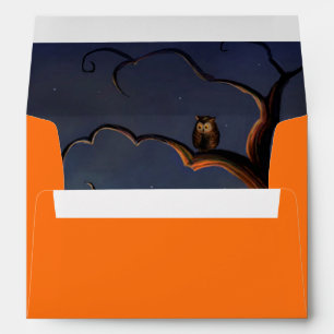 Halloween A7 Greeting Card Envelope/Owl Envelopes