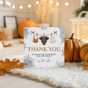 Halloween A Little Boo Favour Thank You Tag