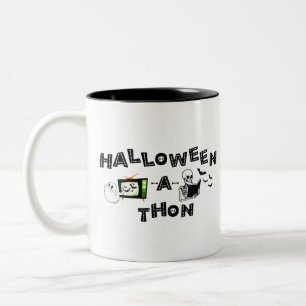 Halloween-a-thon 2 Sided Mug