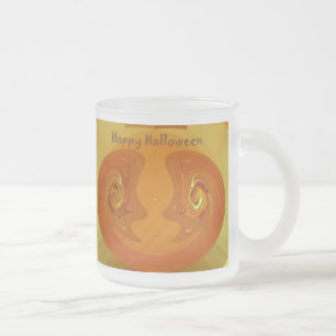 Halloween Abstract Glass Mug Variety Set
