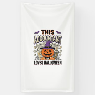 Halloween Accountant Funny Spooky Tax Season_1 Banner