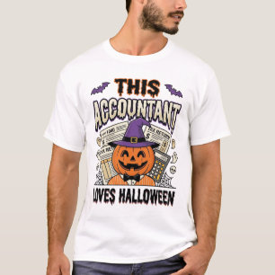 Halloween Accountant Funny Spooky Tax Season_1 T-Shirt