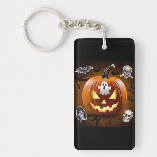 Halloween Acrylic Keychain (Front)