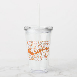 Halloween Acrylic Tumbler
