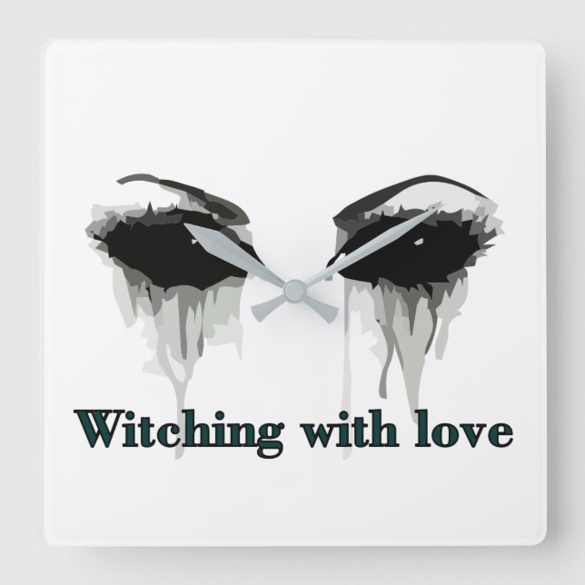 Halloween Acrylic Wall Clock (Front)