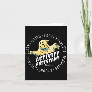 Halloween Activity Assistant Card