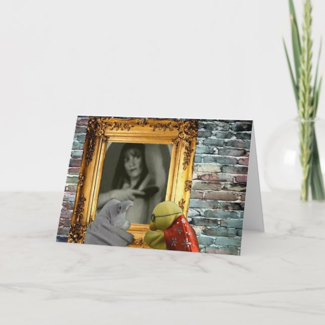 Halloween Adventure. Greeting Card (Front)