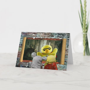 Halloween Adventure. Greeting Card