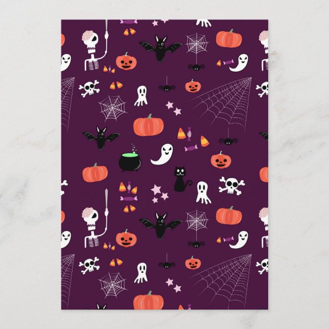 Halloween Advice Card (Front)