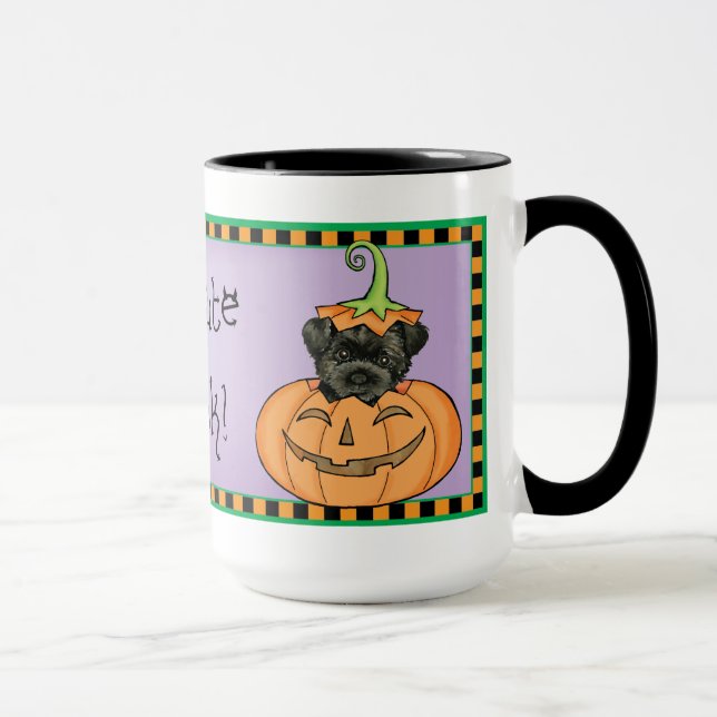 Halloween Affenpinscher Mug (Right)