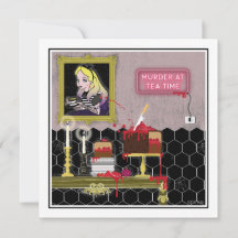 Halloween Alice in the wonderland tea time 