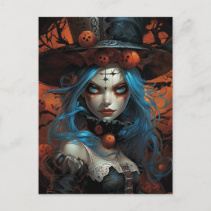 Halloween Alice Postcard