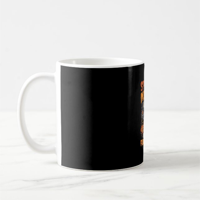 Halloween Alpaca Night Coffee Mug (Left)