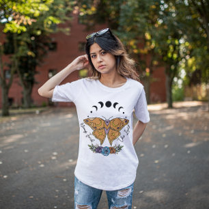 HALLOWEEN ALWAYS FIND  LIGHT CELESTIAL BUTTERFLY T-Shirt