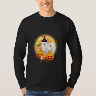 Halloween American Eskimo Dog Eskimo Spitz Hallow T-Shirt