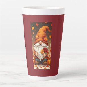 halloween and autumn greetings card latte mug