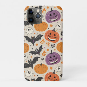 Halloween and autumn pattern   iPhone 11 pro case