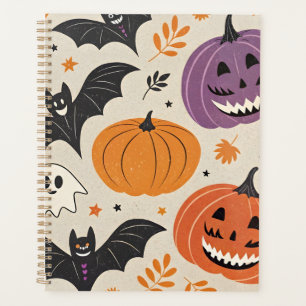 Halloween and autumn pattern   planner