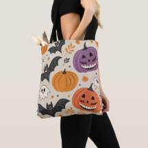 Halloween and autumn pattern