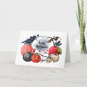 **HALLOWEEN AND AUTUMN** WHAT MORE CAN U ASK FOR CARD