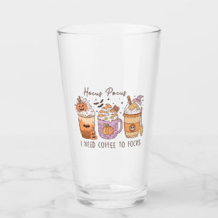 Halloween and Coffee Glass