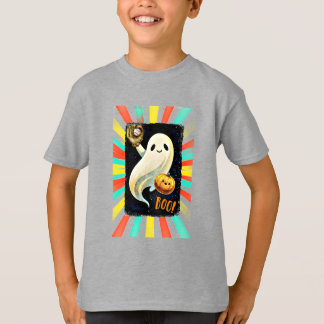 Halloween and ghostly baseball t shirt