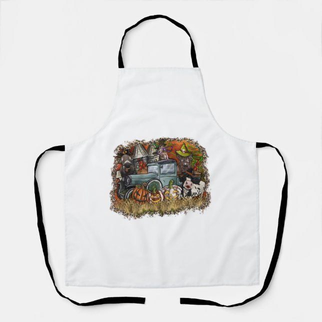Halloween Animal Apron (Front)