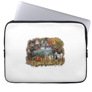 Halloween Animal Laptop Sleeve