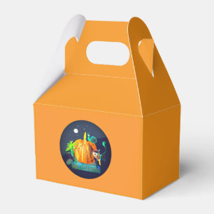 Halloween Animals & Pumpkin Trick or Treat Favour Box