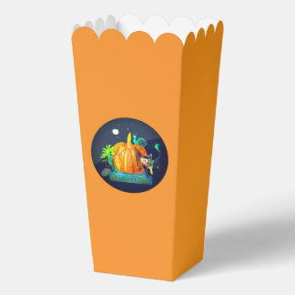 Halloween Animals & Pumpkin Trick or Treat  Favour Box